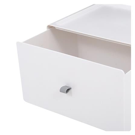 MINI DRAWER STACKO CUBE XL 26.8x21x15.3CM WHITE [EXCLUSIVE FROM HOMEPRO THAILAND]