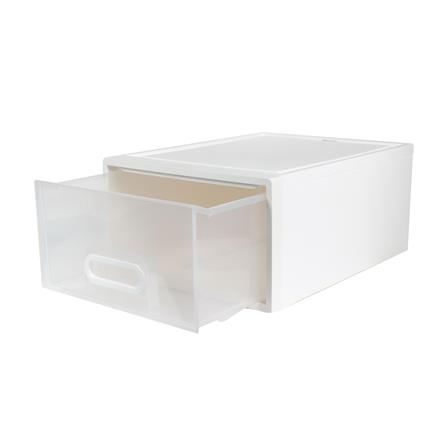 DRAWER BOX STACKO MODULAR 45X35X20.5CM WHITE [EXCLUSIVE FROM HOMEPRO THAILAND]
