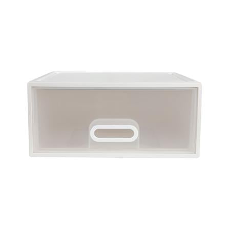 DRAWER BOX STACKO MODULAR 25L 45X45X20.5CM WHITE [EXCLUSIVE FROM HOMEPRO THAILAND]