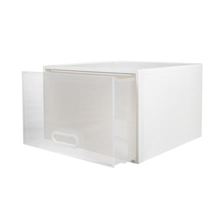 DRAWER BOX STACKO MODULAR 40L 45X45X30.5CM WHITE [EXCLUSIVE FROM HOMEPRO THAILAND]