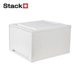 DRAWER BOX STACKO NETA SIZE L 45X44X29.7CM WHITE [EXCLUSIVE FROM HOMEPRO THAILAND]