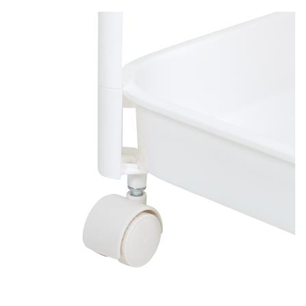 5-TIER UTILITY CART STACKO VODA 40X22.5X118.5CM WHITE [EXCLUSIVE FROM HOMEPRO THAILAND]