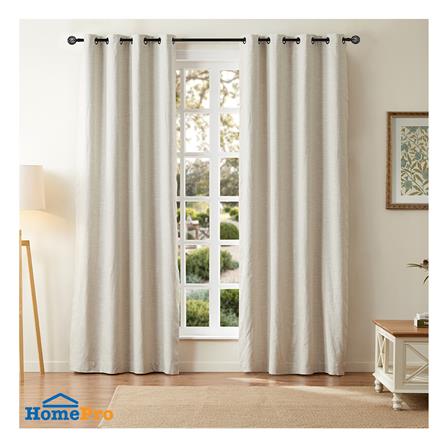 HLS CURTAIN ROD 19MM ALIDA 120-210 BK [EXCLUSIVE FROM HOMEPRO THAILAND]