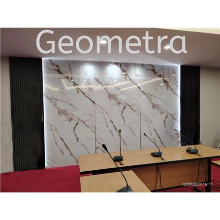 GEOMETRA PVC MARBLE SHEET 120X280X0.3CM PV15 FANTASY BROWN MARBLE 3.36M2