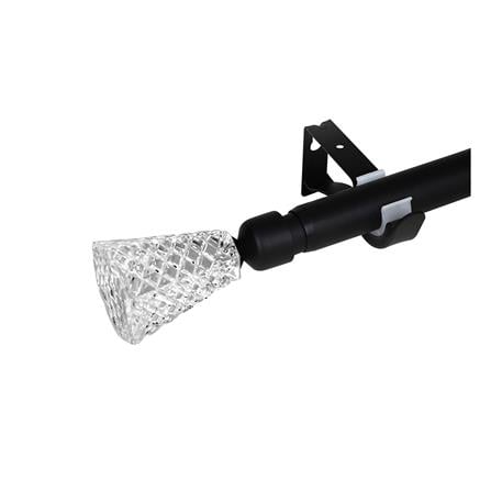 BNT CURTAIN ROD 25MM DAI 180-310 BK [EXCLUSIVE FROM HOMEPRO THAILAND]