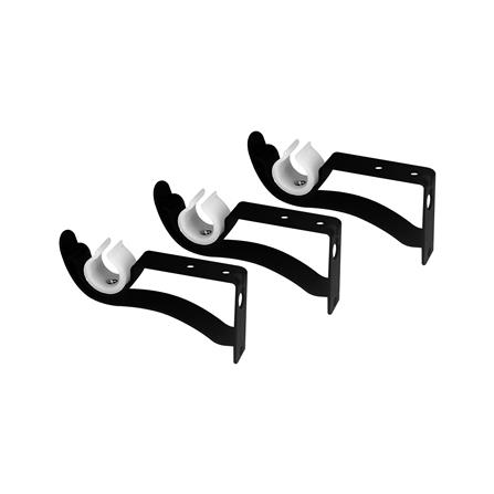 BNT CURTAIN ROD 25MM DAI 120-210 BK [EXCLUSIVE FROM HOMEPRO THAILAND]