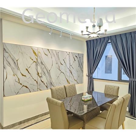 GEOMETRA PVC MARBLE SHEET 120X280X0.3CM PV23 LUXURY MARBLE 3.36M2