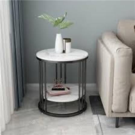 SIDE TABLE EDWD5638 WHITE