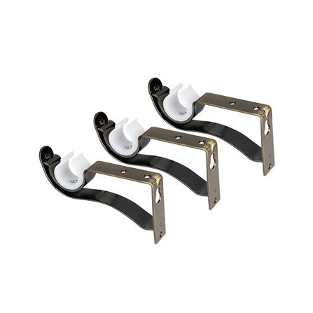 BNT CURTAIN ROD 25MM XAVIA 120-210 BK [EXCLUSIVE FROM HOMEPRO THAILAND]