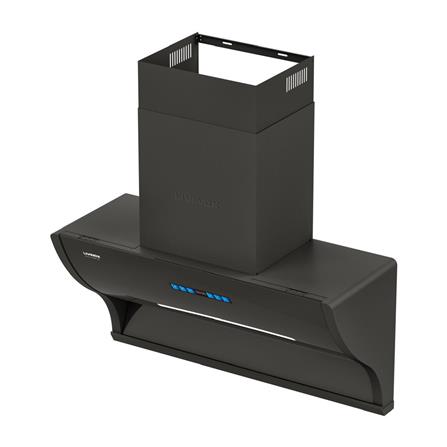 LIVINOX CHIMNEY HOOD LCH-LILY DC-90BL 90CM BLACK 2580M3/H DC MOTOR