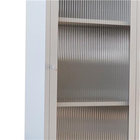 DISPLAY CABINET WITH 1 DOOR FURDINI CURLA 50CM CREAM [EXCLUSIVE FROM HOMEPRO THAILAND]