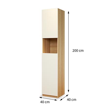 HIGH CABINET FURDINI MOBILLE 40CM WHITE/OTTAWA [EXCLUSIVE FROM HOMEPRO THAILAND]