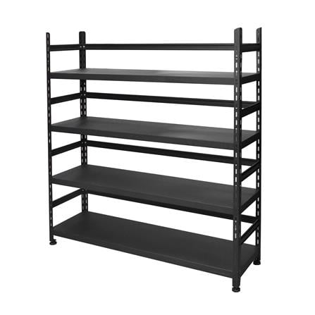 4-TIER SHELVING UNIT FURDINI HOMER TYPE B 150CM BLACK [EXCLUSIVE FROM HOMEPRO THAILAND]