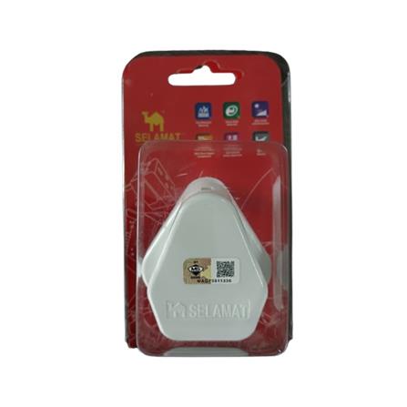 15A PLUG TOP MA15 SELAMAT WHITE