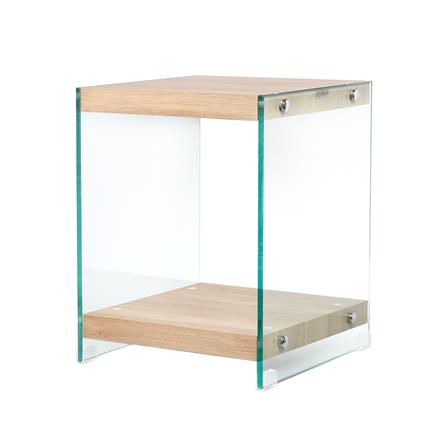 2-TIER GLASS SHELVING UNIT FURDINI GLOSS 35CM NATURAL [EXCLUSIVE FROM HOMEPRO THAILAND]