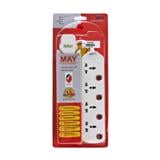 4 GANG 2 METER UNIVERSAL TRAILING SOCKET MA1134-2M MAY