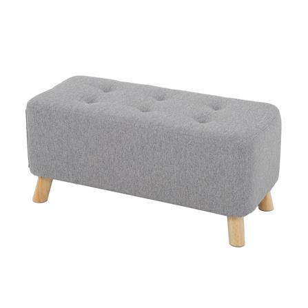 OTTOMAN STOOL FURDINI PIPER GREY 87CM. [EXCLUSIVE FROM HOMEPRO THAILAND]