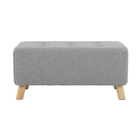 OTTOMAN STOOL FURDINI PIPER GREY 87CM. [EXCLUSIVE FROM HOMEPRO THAILAND]