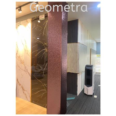 GEOMETRA CARBON CRYSTAL PANEL 122X300X0.5CM JW03 ROSE GOLD 3.66M2