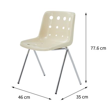 CHAIR FURDINI CHEESE IVORY WHITE [EXCLUSIVE FROM HOMEPRO THAILAND]
