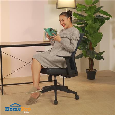 OFFICE CHAIR FURDINI MAXI GREY/BLACK [EXCLUSIVE FROM HOMEPRO THAILAND]