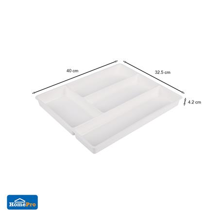 KITCHEN UTENSIL TRAY 4 HOLE KECH 14470 32.5X40X4.2 CM