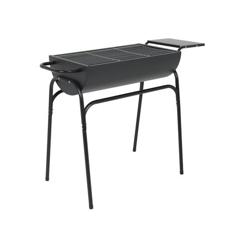 SPRING CHARCOAL BBQ GRILL DRUM HL-AB017 BLACK