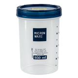 CANISTER PP 0.95L SCREW LID SUPER LOCK
