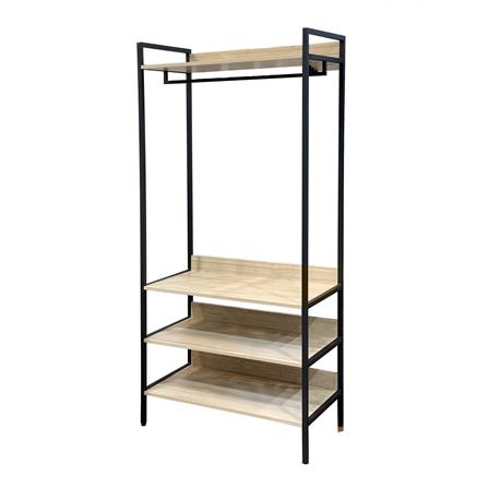 OPEN WARDROBE FURDINI PORTER 84CM NATURAL [EXCLUSIVE FROM HOMEPRO THAILAND]