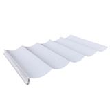 GEOMETRA WPC FLUTED PANEL 15X300X1.3CM WG05N WHITE 0.45M2