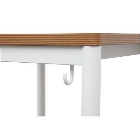 BAR TABLE FURDINI WITCH 120CM NATURAL/WHITE [EXCLUSIVE FROM HOMEPRO THAILAND]