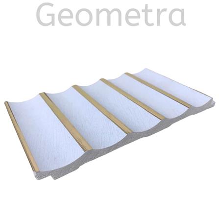 GEOMETRA WPC FLUTED PANEL 15X300X1CM WG01 WHITE GOLD 0.45M2