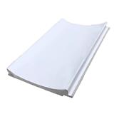 GEOMETRA WPC FLUTED PANEL 8X300X1.2CM BW01 WHITE 0.24M2