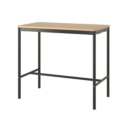 BAR TABLE FURDINI WITCH 120CM NATURAL/BLACK [EXCLUSIVE FROM HOMEPRO THAILAND]