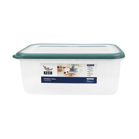 FOOD CONTAINER KECH DOUBLE WALL 9038 5.5L GREEN