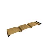 GEOMETRA CEILING PANEL 30X300CM CP01 TEAK