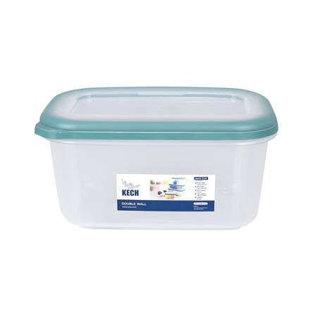 FOOD CONTAINER KECH DOUBLE WALL 9033 1.2L GREEN