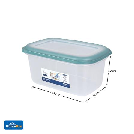 FOOD CONTAINER KECH DOUBLE WALL 9033 1.2L GREEN