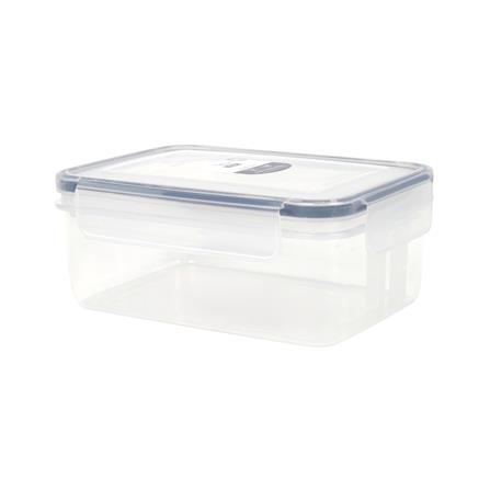 FOOD CONTAINER KECH X DOUBLE LOCK 9113 1.11L WHITE/DARK BLUE