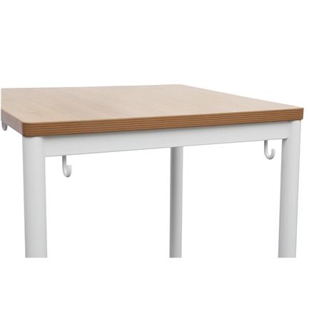 BAR TABLE FURDINI WITCH 60CM NATURAL/WHITE [EXCLUSIVE FROM HOMEPRO THAILAND]