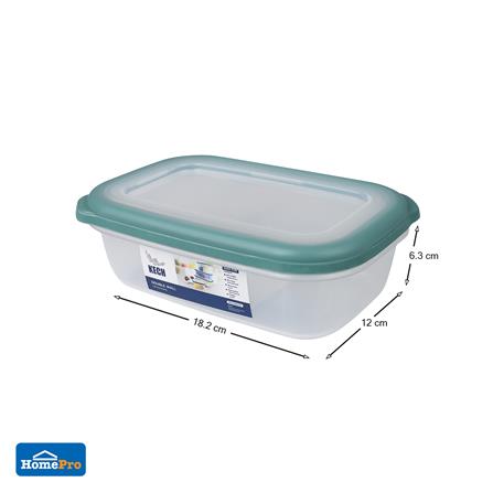 FOOD CONTAINER KECH DOUBLE WALL 9032 0.75L GREEN