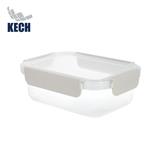 RECTANGULAR FOOD CONTAINER 0.9L KECH NEXT 2815 CREAM