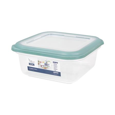 FOOD CONTAINER KECH DOUBLE WALL 9040 0.9L GREEN