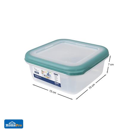 FOOD CONTAINER KECH DOUBLE WALL 9040 0.9L GREEN