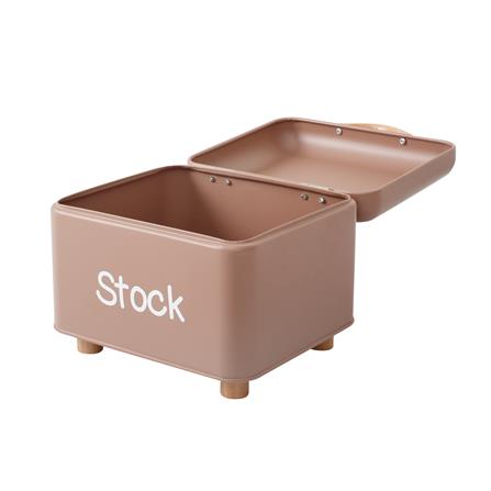 RECTANGULAR CANISTER WITH PULL LID KECH STOCK BOX 2L BROWN [EXCLUSIVE FROM HOMEPRO THAILAND]