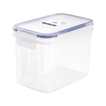 FOOD CONTAINER KECH X DOUBLE LOCK 9115 1.17L WHITE/DARK BLUE