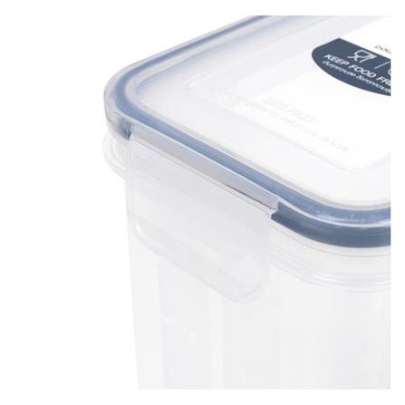 FOOD CONTAINER KECH X DOUBLE LOCK 9116 1.78L WHITE/DARK BLUE
