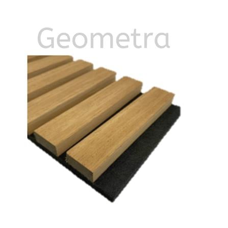 GEOMETRA ACCOUSTIC PANEL 60X300X2.1CM WV01 TEAK