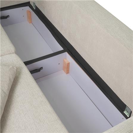 3-SEATER SOFA BED BENETTA CREEMA LIGHT BROWN [EXCLUSIVE FROM HOMEPRO THAILAND]