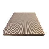GEOMETRA MDF WAVE PANEL 122X244X0.5CM WP01 PLAIN 2.97M2